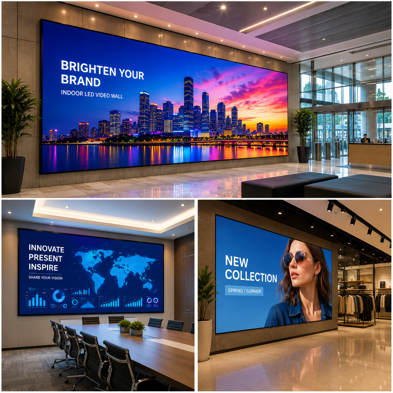 Indoor LED Video Wall
