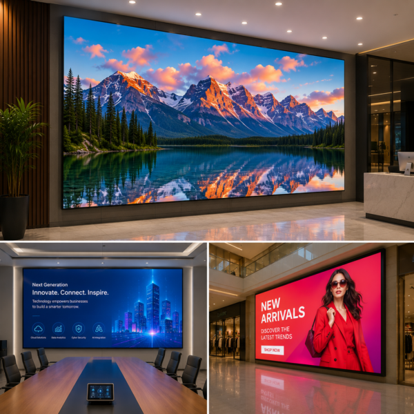 Indoor LED video wall